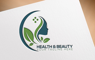 Beauty logo 3d branding graphic design logo