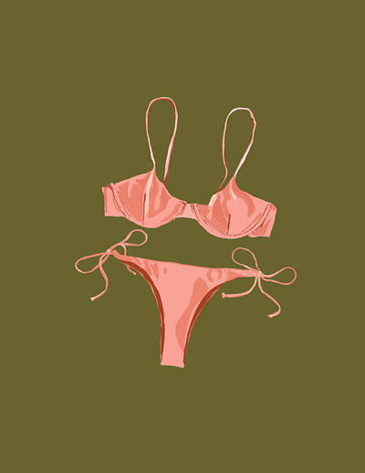 Swimwear art design graphic design illustration illustrator