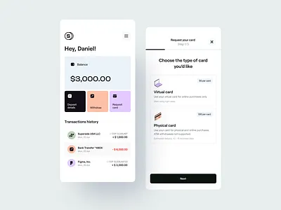 Banking App app bank banking charts dashboard design finance finaning graphic isometric mobile ui ux