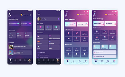 Bookify.space ui design ux design