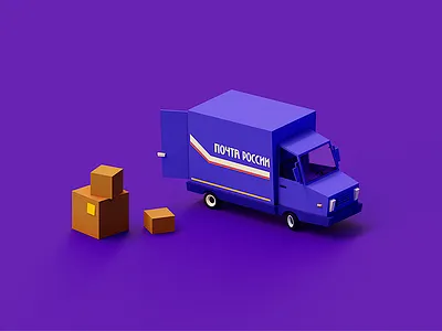 Lowpoly post#1 3d blender lowpoly mail post