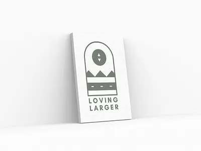 Loving Larger branding logo