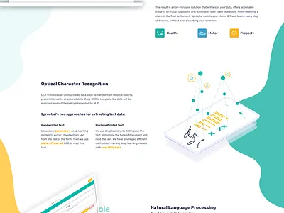 Sprout.ai frontend product design web design