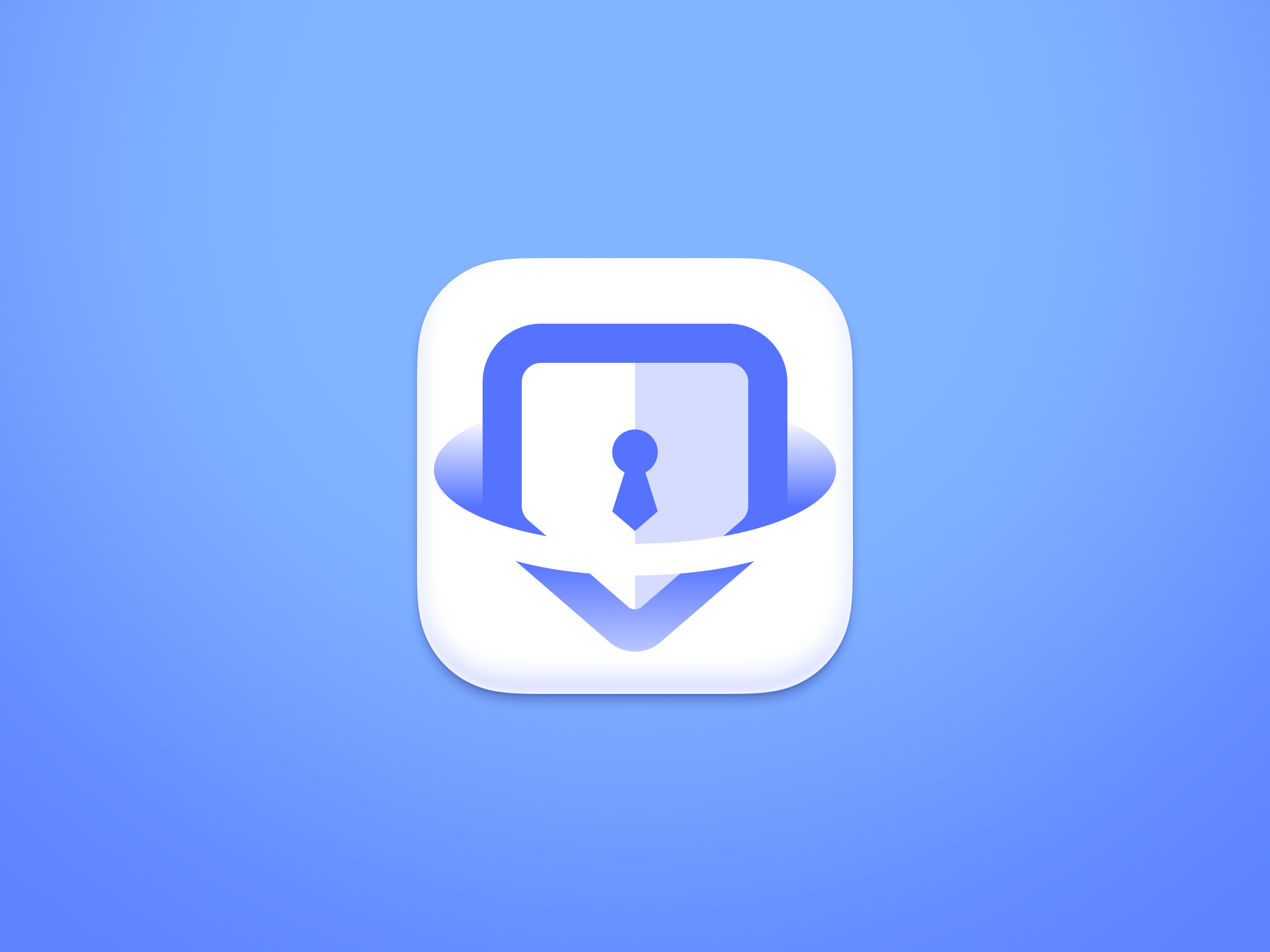Vaultify iOS Application Icon app icon application icon icon icon design ios icon key lock password secure security shield
