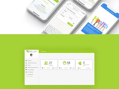 IMYourDoc UX/UI Design product design ui ux