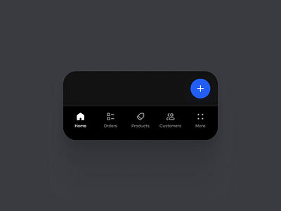 Tab Bar | ◑ Dark mode dark dark mode icon icon set icons nav navigation tab bar theme