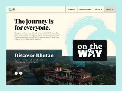 On The Way Website missions third world web web design website