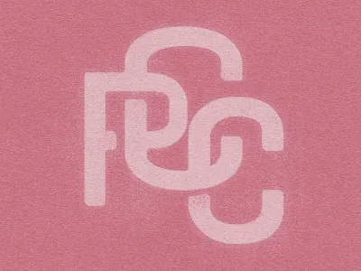 Monogram monogram simple type typography vector