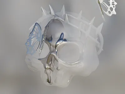 Butterfly 3d graphic design original