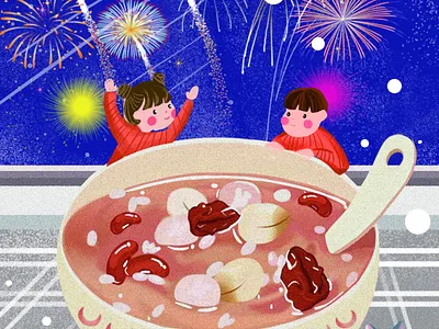 happy hot pot graphic design illustration ui