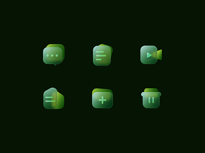 Icon Set design icon ui