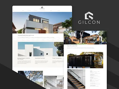 Gilcon | Website Design branding graphic design ui website design