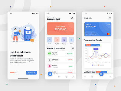 Finance app exploration banking banking app dashboard design finance fintech fintech app illustration mobile app ui ui ux ui design uidesign uiux ux ux ui