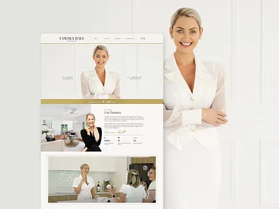 Tamara Hall | Website Design branding design graphic design ui ux website design