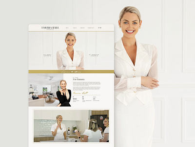 Tamara Hall | Website Design branding design graphic design ui ux website design