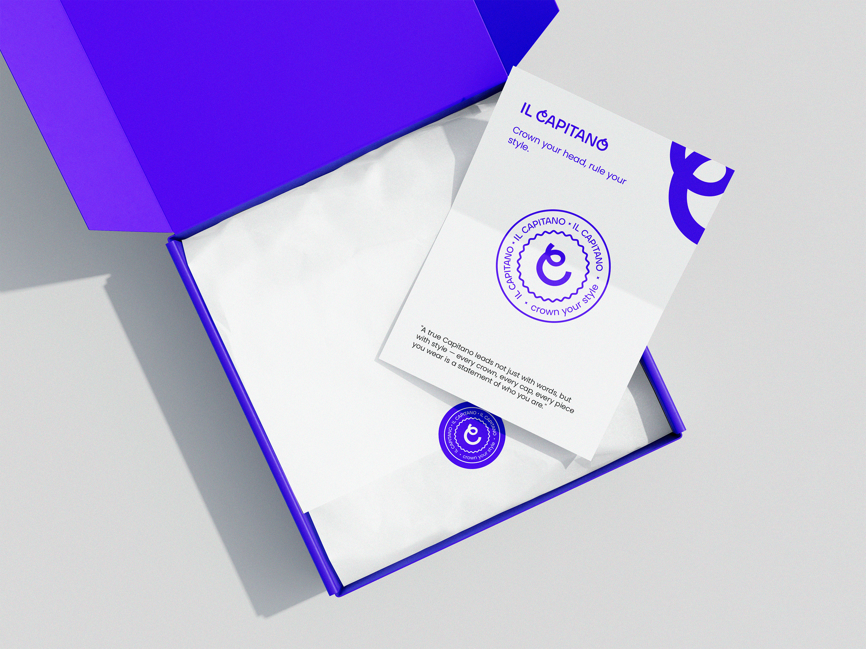 Il Capitano | Visual Identity | Logo abstract bento grid brand design brand identity brand identity design branding c logo design graphic design headwear headwear logo illustration logo logo design logo grid minimal modern o logo wordmark wordmark logo