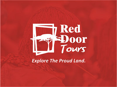 Red Door Tours Logo Design branding design graphic design logo