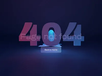 Spooky 404 👻 3d 404 character halloween spooky ui