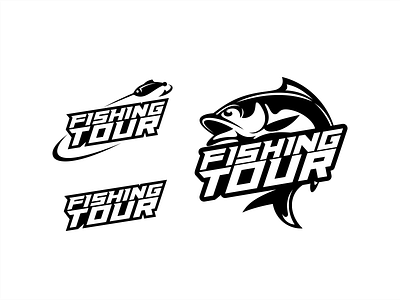 Fishing Tour animal bait branding design fish fishing font game graphic design hook icon icon set illustration logo lures sporting typo typografy vector wather