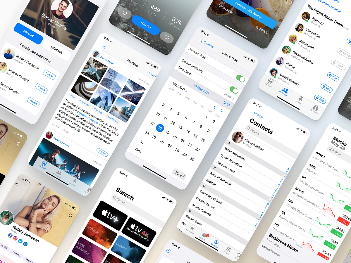 Full iOS Design System for Figma by kolpikov for Setproduct on Dribbble