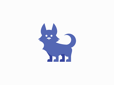 Dog Logo for Sale animal blue branding cartoon cute design dog emblem friend geometric illustration k9 logo mark mascot pet playful puppy vector vet