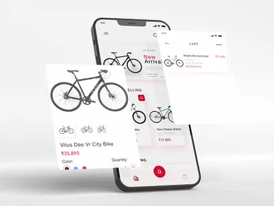 Buycyle - Mobile App UI Design app bicycle bicycle app bicycle mobile app cycle design e commerce e commerce app mobile ui ui uidesign ux