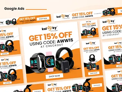 Google Display ads ads branding display ads gdn banners google ads graphic design minimal photoshop ui web banner website