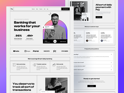 Banking Website Design bank banking banking web finance web design