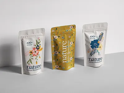 100+ nature vector illustrations assets design assets floral flower illustration insects nature patterns textures