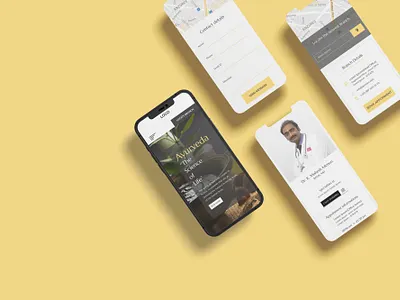 Ayucare - Ayurvedic Clinic Web app Design app ayurveda app ayurveda web app ayurvedic app design mobile ui ux web app web app ui web app uiux
