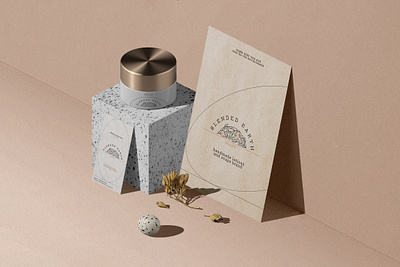 Blended Earth visual identity branding cosmetic craft cream design eco elegant floral geometric graphic design logo lotion minimalistic natural packaging slab serif soap stationery typography visual identity