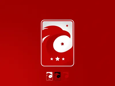 [4 SALE] Eagle badge logo brand design brand identity branding design eagle esports for sale gaming logo logo design logotype minimal vector visual identity