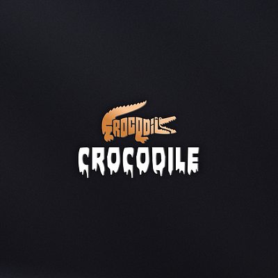 crocodile loogo animation branding crocodile design graphic design illustration logo motion graphics typography ui ux vector