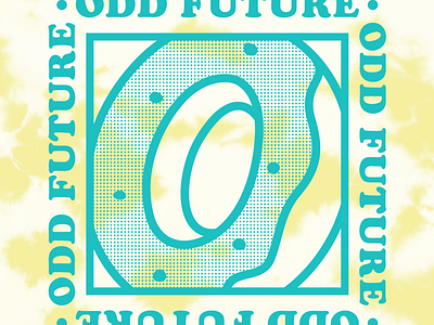Odd Future - Merch Design abstract apparel band band merch design fashion fashion forward illustration logo merchandise minimal odd future retail shirt streetwear texture tie dye tshirt typography zumiez