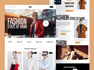 Fashion website design fashion web design