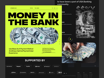 Banking Website design bank web design