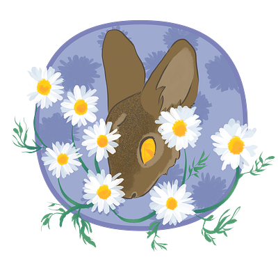 Evil Rabbit Sticker design graphic design illustration sticker