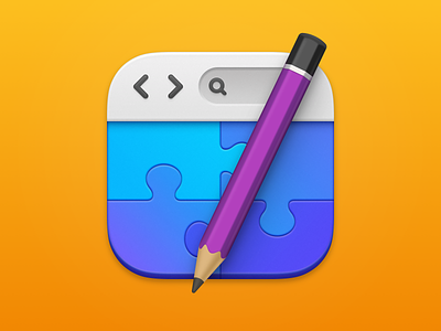 RapidWeaver macOS App Icon app icon icon icon design macos app icon rapidweaver realmac software