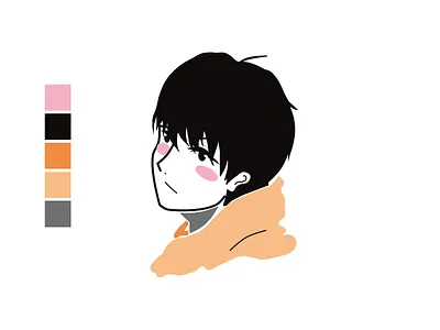 Vector Boy Illustration illustration