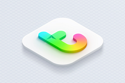 Tumblr new app icon - logo design concept app automatic branding chat colorful icon internet logo logo design mark media monogram networking rebrand rebranding redesign social symbol tumblr