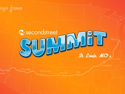 Event Branding for Audience Development SaaS Company brand development brand identity color palette conference branding corporate branding event branding event graphics illustration logo design marketing materials typography visual identity