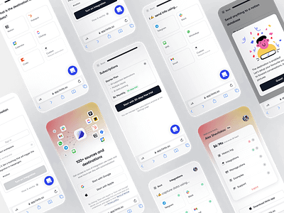 Mobile Experience Redesign app product design ui ux