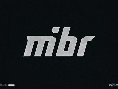 MiBR | eSports Team Rebrand athletics bold font branding brazil csgo esports identi identity italic ligature logo logotype mibr sports design sports logo typography wordmark