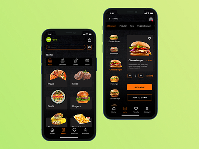 Mobile App YamFood app composition design icons logo mobile mobile design ui uidesign visual desing