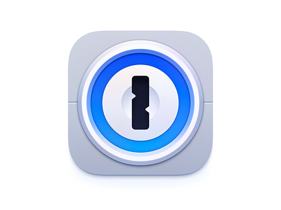 1Password icon 1password app icon app store app store icon design icon ios ios icon iphone iphone icon key lock logo macos password password manager sketch ui vector