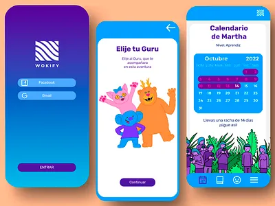 WOKIFY UI appdesign branding graphic design ui ux