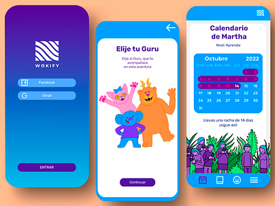 WOKIFY UI appdesign branding graphic design ui ux