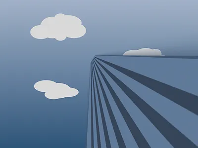 09. Rise - Divtober 2022 css cssart design perspective singlediv