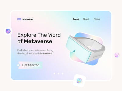 UI UX Design 3d adobe xd branding developer figma graphic design hologram landing page logo metaverse nft ui ux web design webdesign website