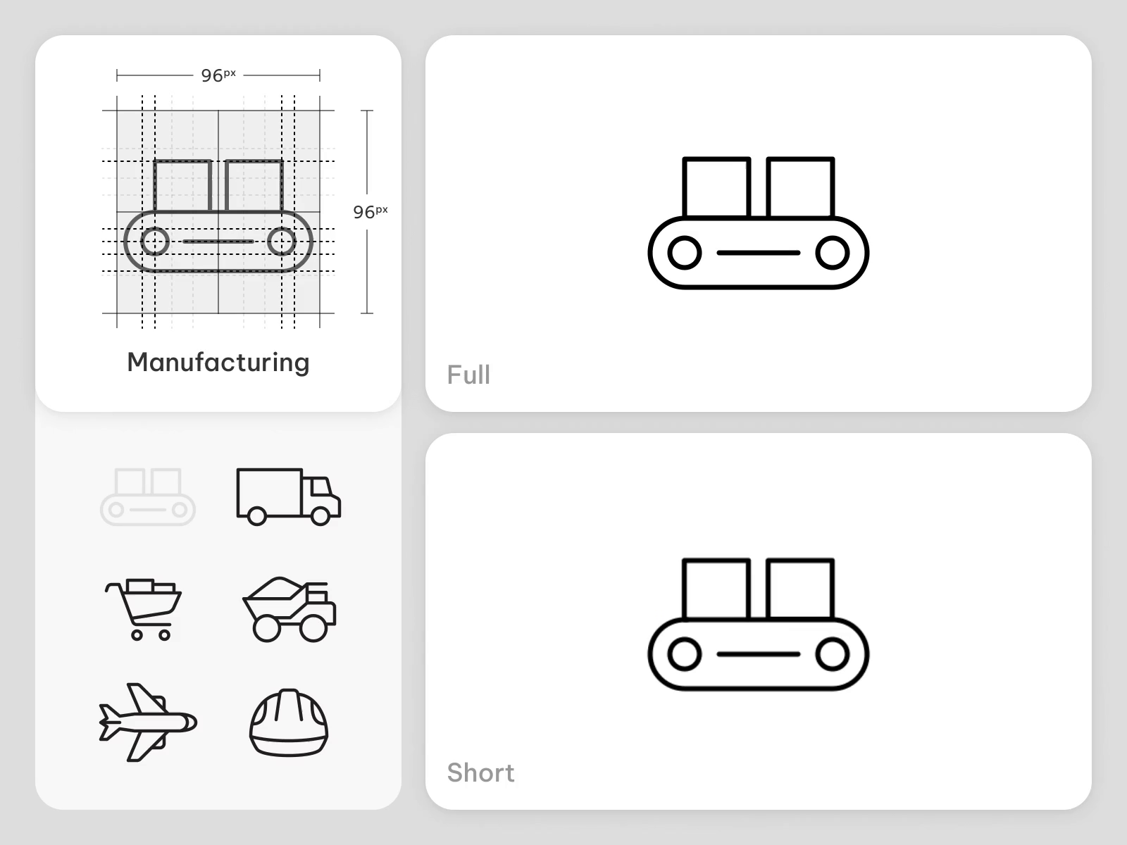 Example of Icon Morphing